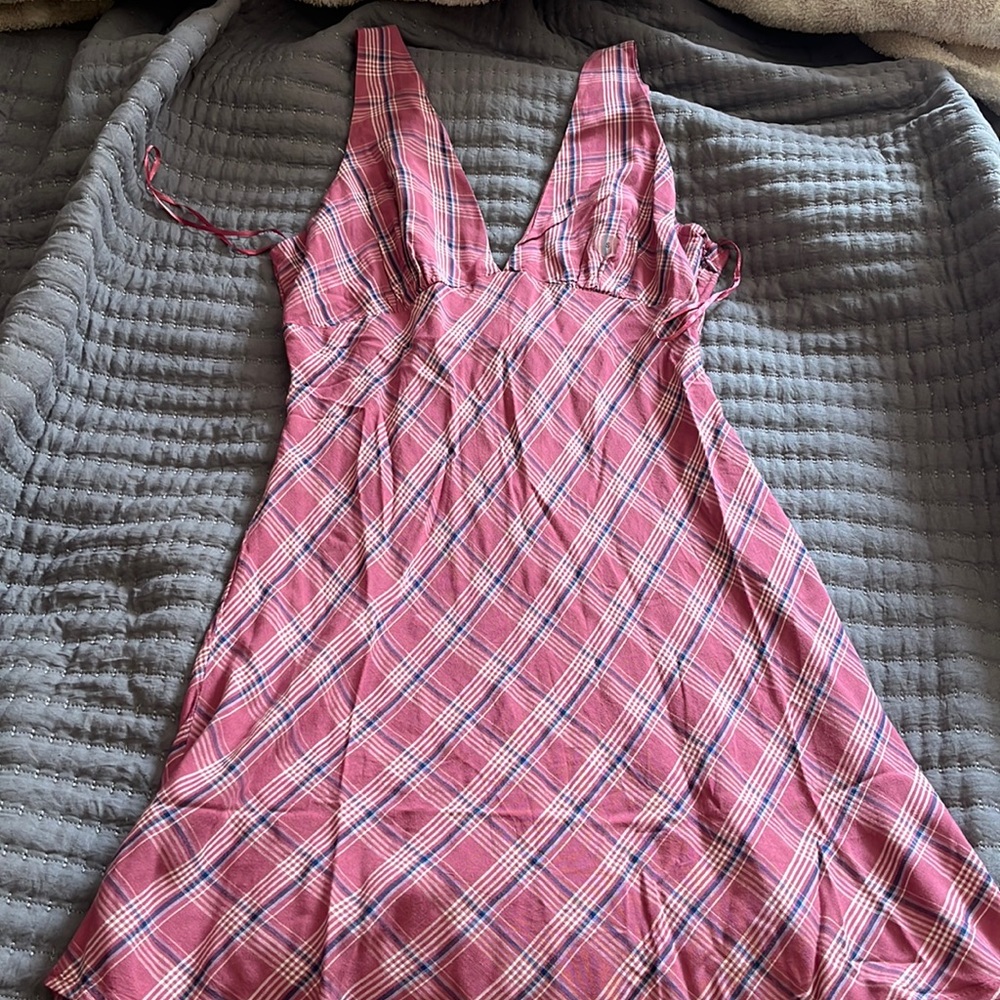 Plaid dress